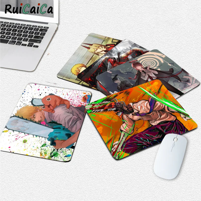 

Chainsaw Man Mousepad Small Cartoon Anime Gaming Mouse Pad Keyboard Mouse Mats Smooth Company For PC Gamer Mousemat