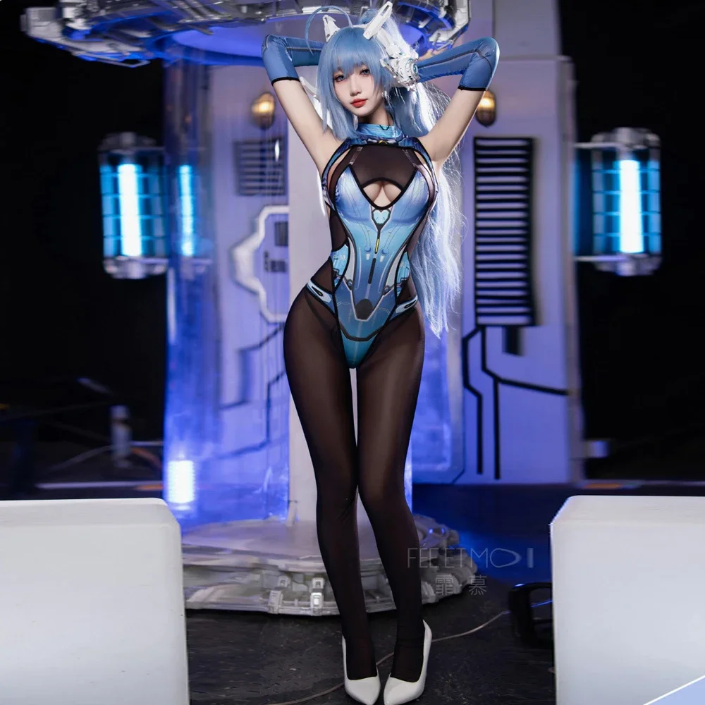 Панк Cyber City Future Mechanical Warriors Mech Комбинезон Женское боди Колготки Косплей Наряды