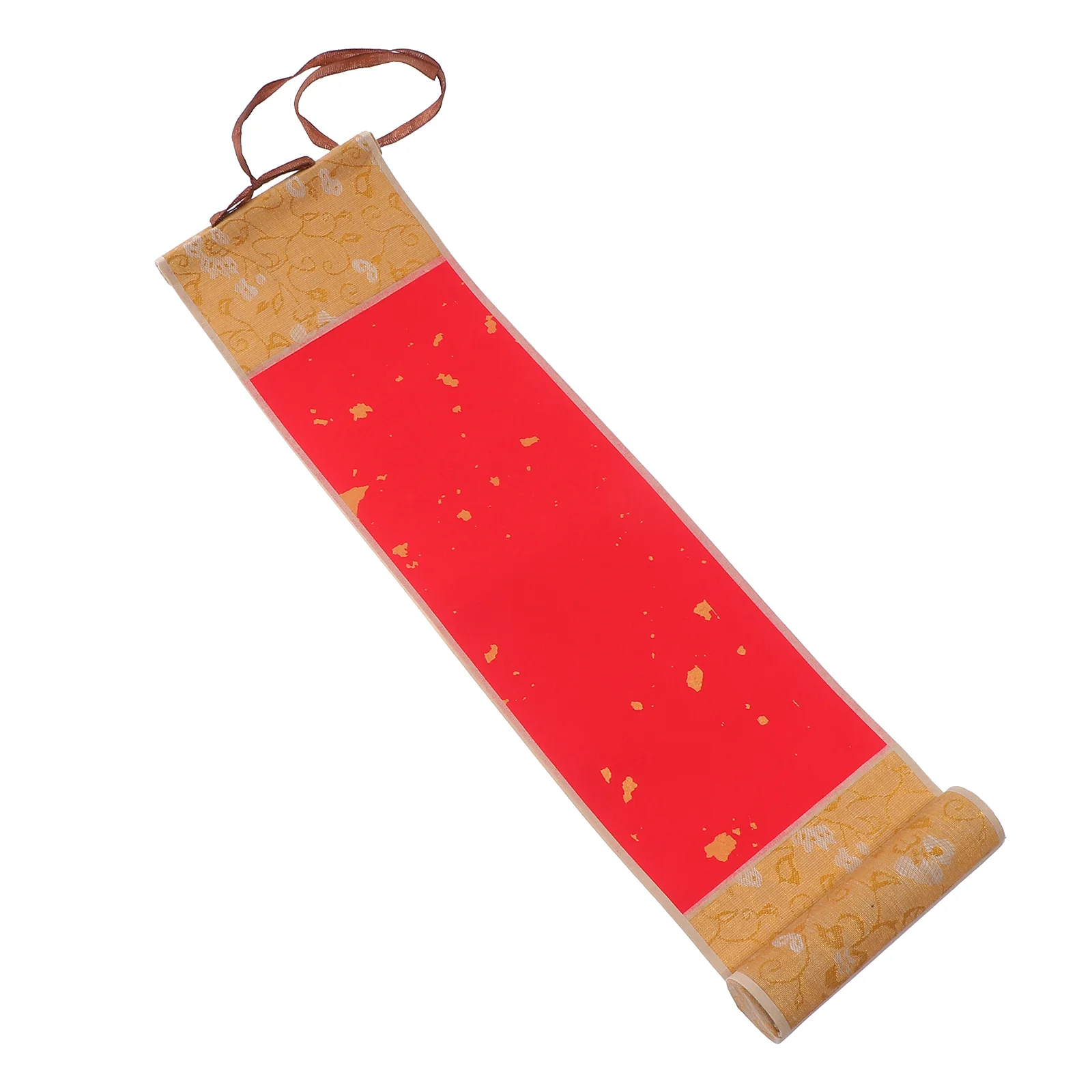

Подвесные настенные пустые прокрутки китайские Xuan бумажные настенные прокрутки для Sumie и каллиграфии для дома и офиса, красные