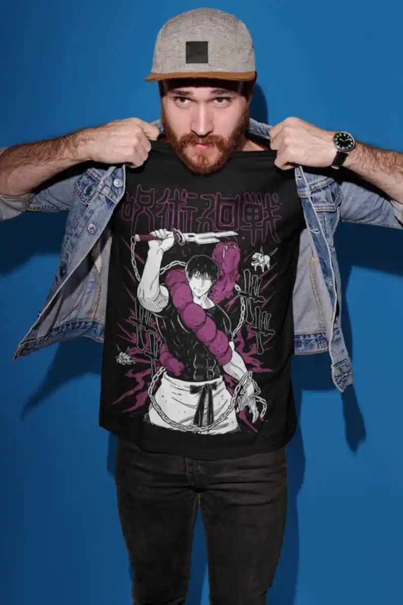 Классическая футболка унисекс с аниме Рубашка Аниме Манга