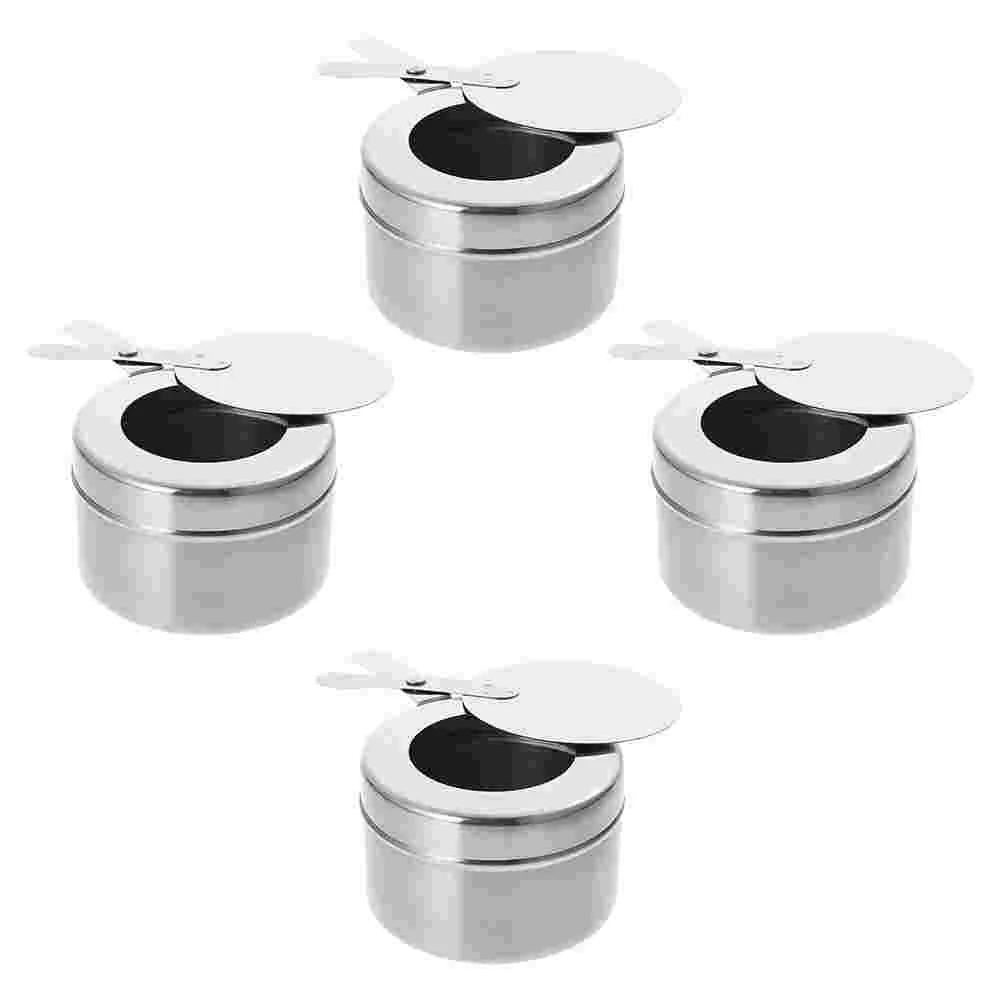 

Fuel Chafing Holder Buffet Cans Chafer Dish Box Cover Heat Canned Set Trays Warmer Stainless Steel Barbecue Warming Safety