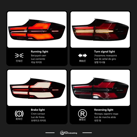 Автомобильные фары для BMW X6 E71, светодиодный задний фонарь 2007-2013 E71, задний стоп-сигнал, стоп-сигнал, DRL, задний ход, автомобильные аксессуары