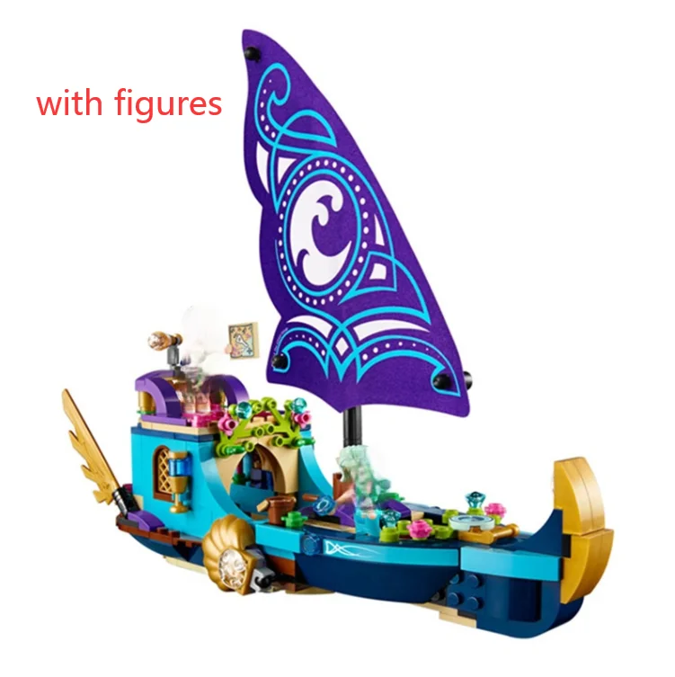 

bela New Girl Building blocks DIY bricks Educational toys elves 41073 Naida's Epic Adventure Ship Free Shipping 10411