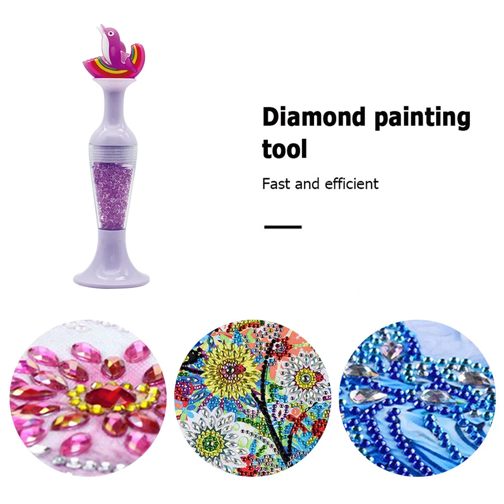 Набор для алмазной вышивки 5D ручка в форме дельфина мультяшное животное Алмазная