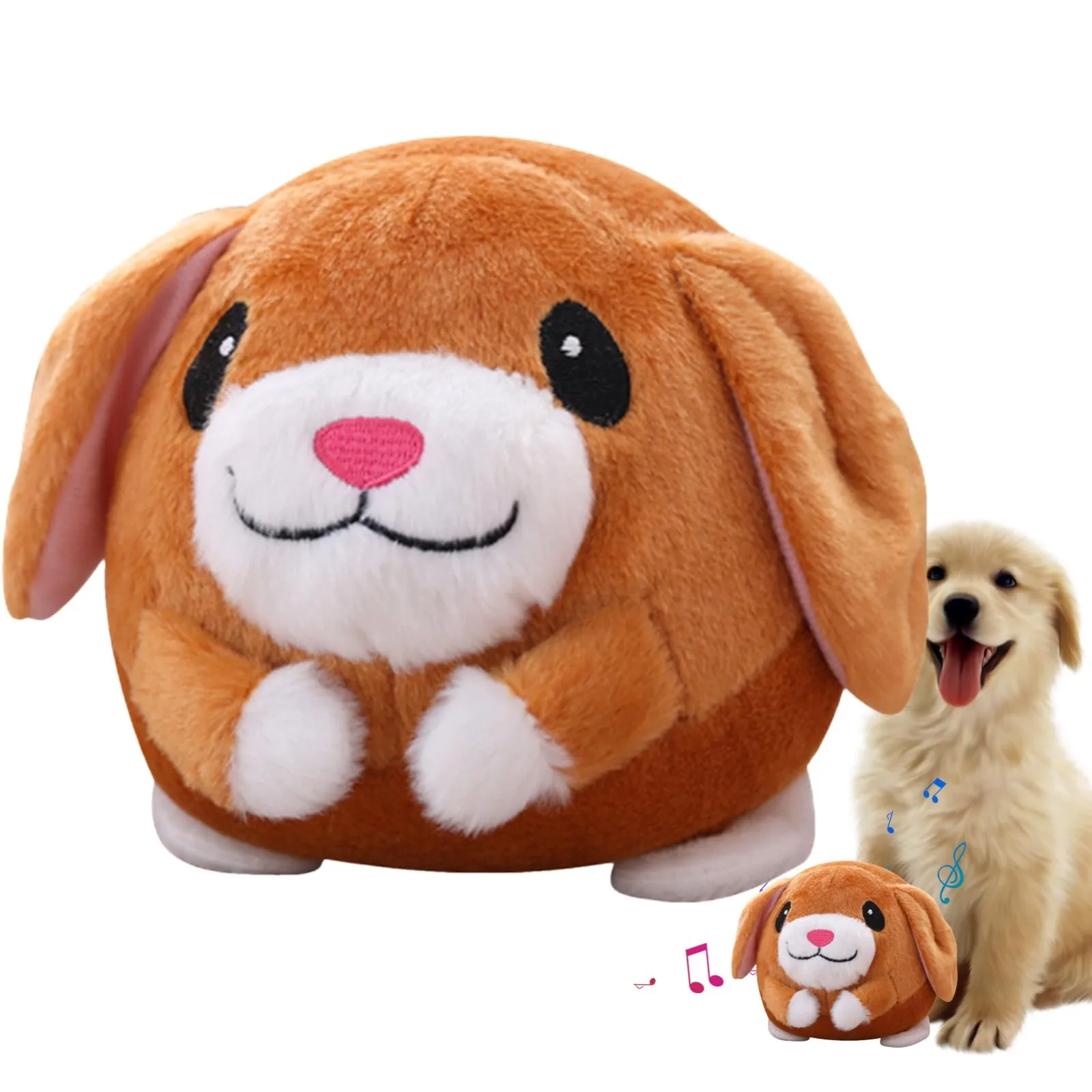 Активная движущаяся плюшевая игрушка для домашних животных Искусственная собак