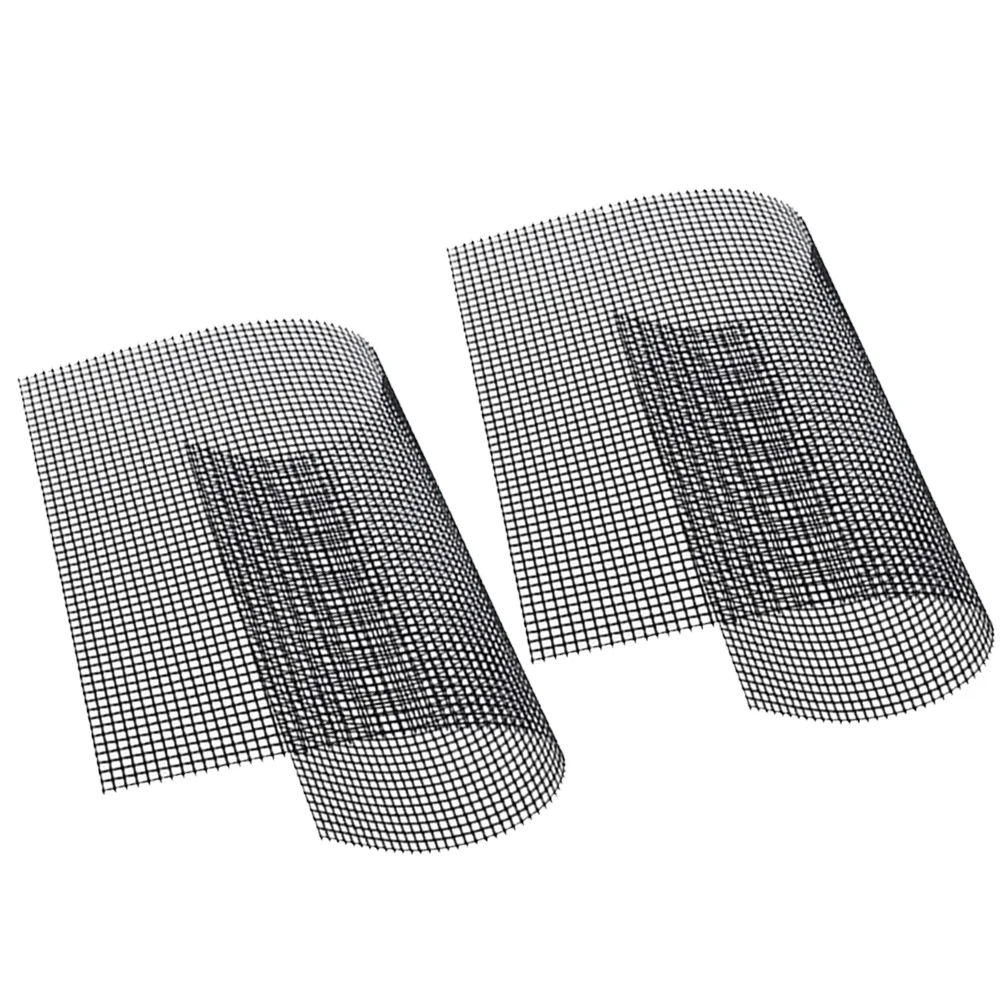 

2pcs Non-stick Barbecue Mats Bbq Mesh Grilling Mats Reusable Barbecue Mesh Mats