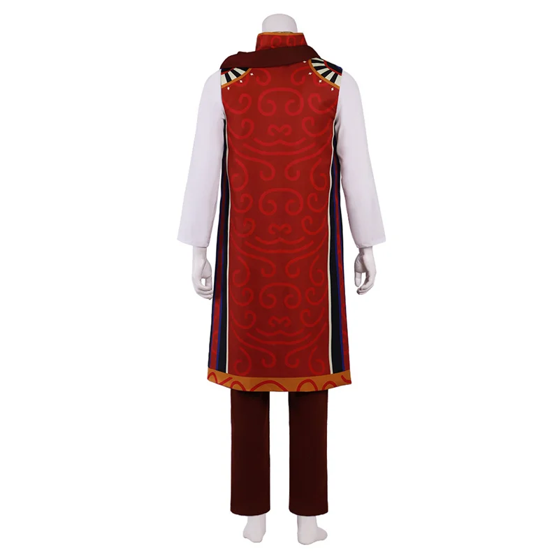 The Arcana Asra Adult Mens Outfit Halloween Christmas Men Uniform Suit Cosplay Costume