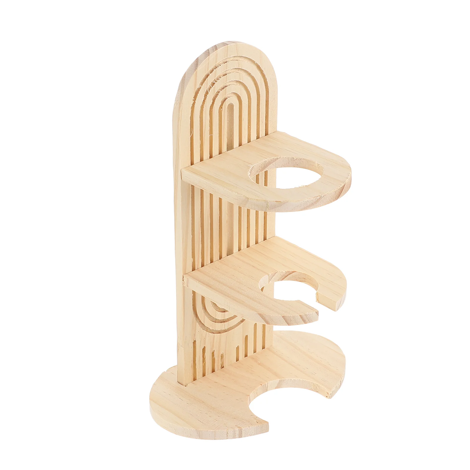 

Wooden Kettle Bracket Water Bottle Bracket Kettle Rack for Hamster Guinea Rabbit