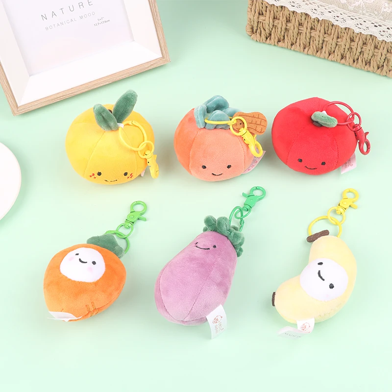 

Милая необычная мультяшная игрушка в виде овощей и фруктов