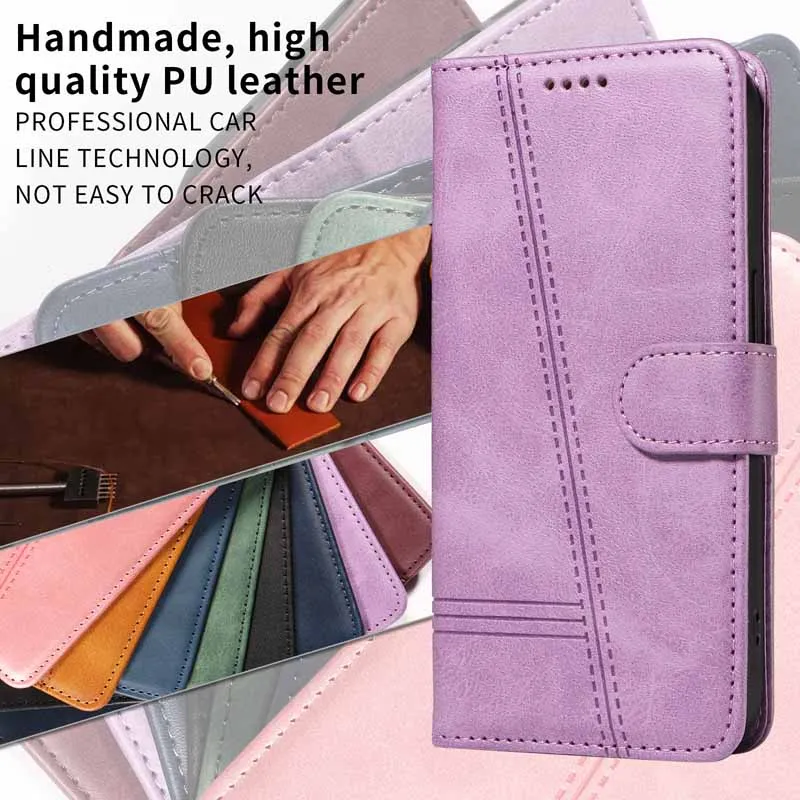 Кожаный чехол для Nokia G42 Cover Flip Wallet Card с магнитной подставкой Book Coque NokiaG42 G 42 5G Чехол