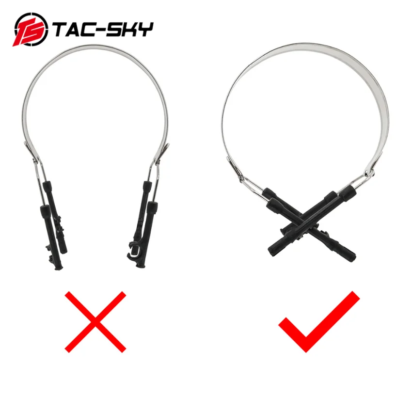 TS TAC-SKY Comtac Headband Replacement Headband for PELTOR COMTAC I II III Headset Airsoft Tactical Headset Accessories