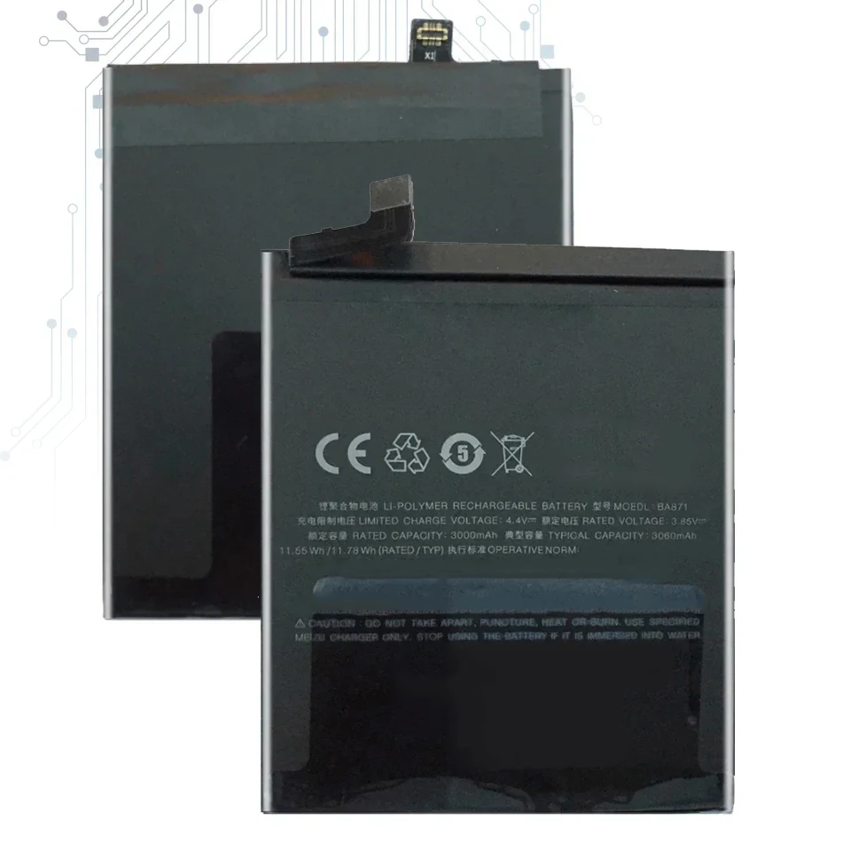 Аккумулятор для MEIZU BA871 BA 871 M15/M871H мобильный телефон + Подарочные инструменты
