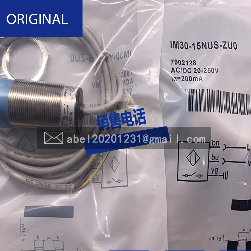 Im30-15nps-zw1 PNP нормально открытый датчик