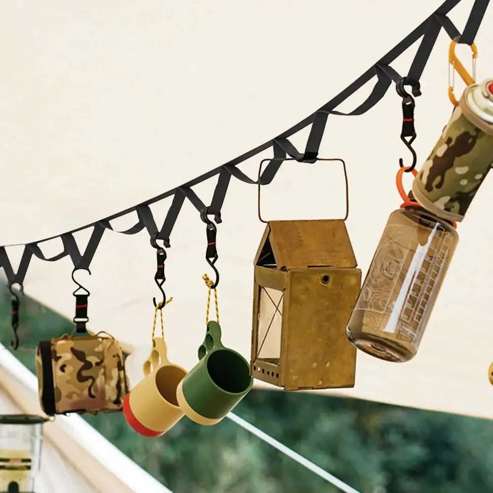 1 8/5 м уличная подвесная веревка фиксированная противоскользящая для кемпинга