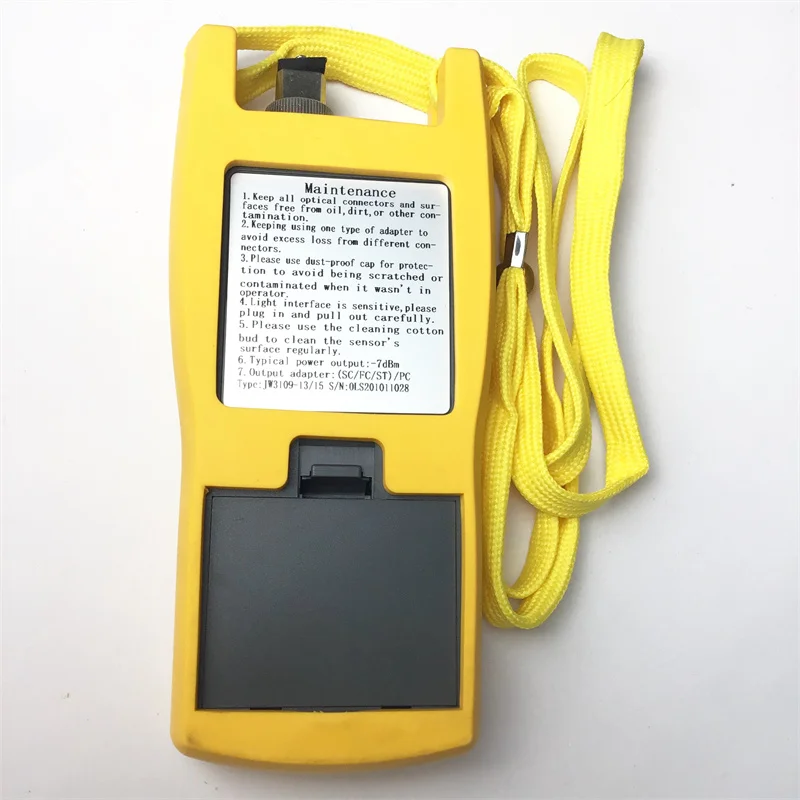 High Performance JW3109 OPM Optical power meter Handheld Optical Light Source 1310nm/1550nm single mode
