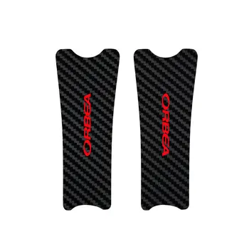 2pcs carbon fibre for orbea Protective Film Decal Sticker for Mountain Bike vinyl crank arm decal protection stickers 1