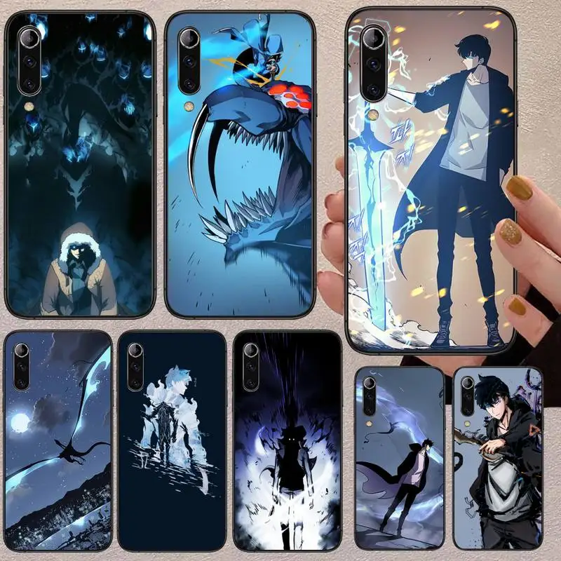 

Чехол для телефона с уровнем в виде аниме Соло для Xiaomi Mi 8 Lite 9 SE 10 10T Pro Mi 11 для серии Mi, черный силиконовый мягкий чехол