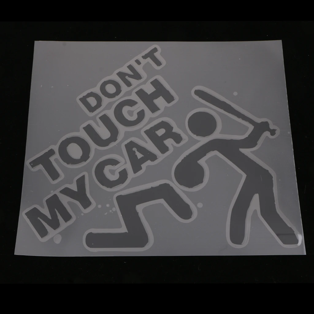 

Забавная виниловая наклейка «Don't Touch My Car» для окна бампера
