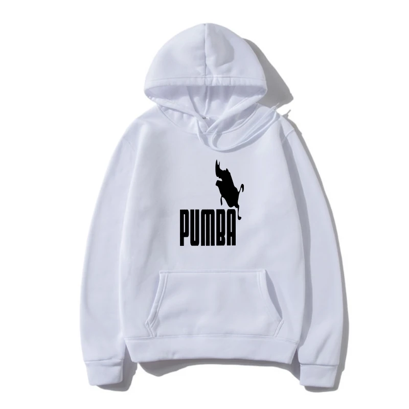 

Hoodies Outerwear uomo manica corta-PUMBA il re leone humor