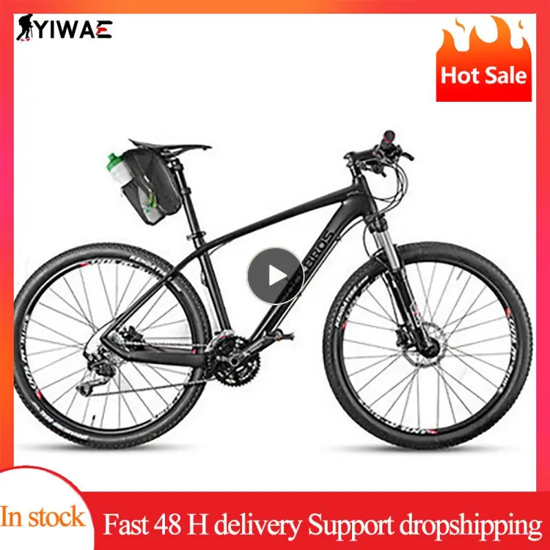 

Bicycle Tail Bag Mountain Bike Water Bottle Bag Folding Bike Back Seat Bag Large Capacity Scratch-resistant Cycling Saddle Bag