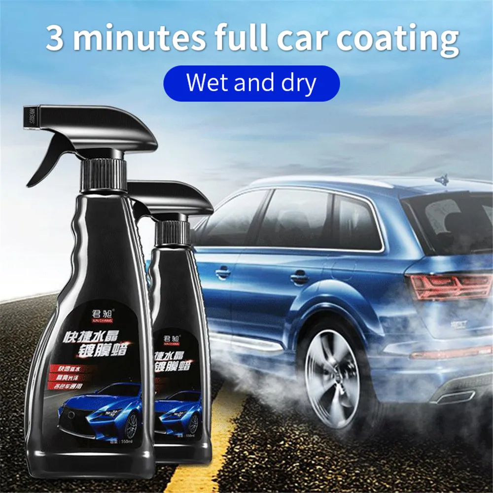 

550ML Ceramic Spray Car Coating Sealant Repellent Nano Glass Polishing Plated Crystal Liquid Hydrophobic Paint Care Coating