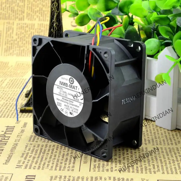 Новый 8038 12v 1.6A 8cmpwm 3115RL-04W-B76 комплект охлаждающего вентилятора