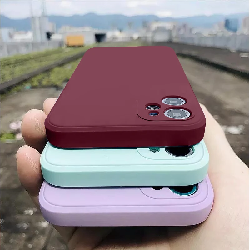 

Square Liquid Silicone Phone Case For Huawei Y5p Y6p Y7p Y6s Y9s Y7a Y9a Y5 Y6 Y7 Pro 2018 Y9 Prime 2019 Soft Thin Candy Cover