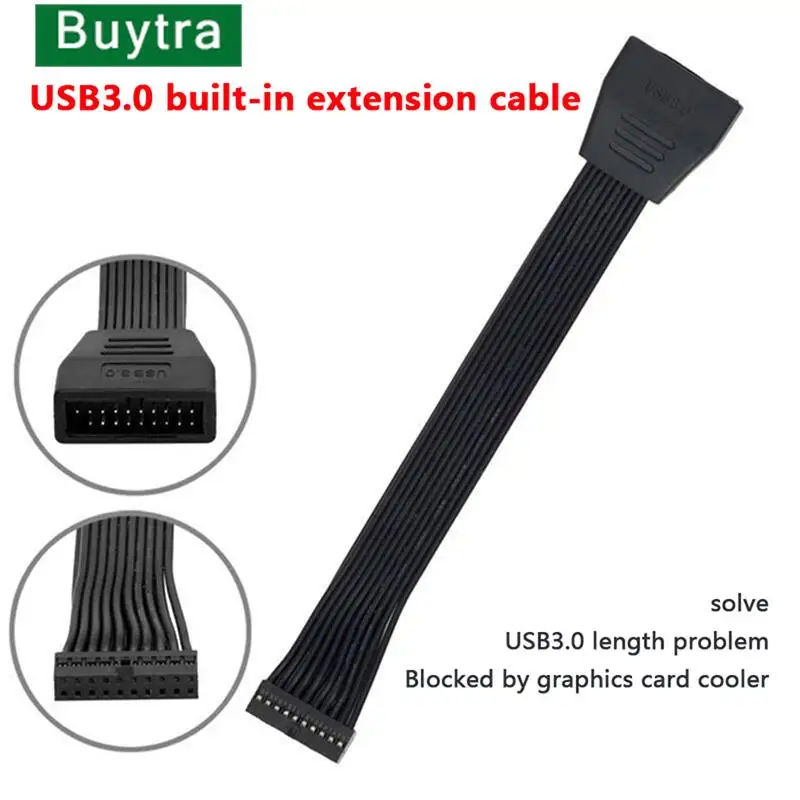 

Хост встроенный USB3.0 Удлинительный кабель для преобразования материнской платы с разъемами «Мама-папа»