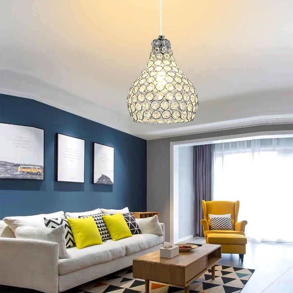 Современный хрустальный Потолочный подвесной светильник Depuley регулируемая