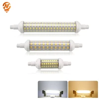 r7s led lamp 12w 9w 6w smd 2835 78mm 118mm 135mm r7s led light bulb ac 220v 230v 240v energy saving replace halogen light