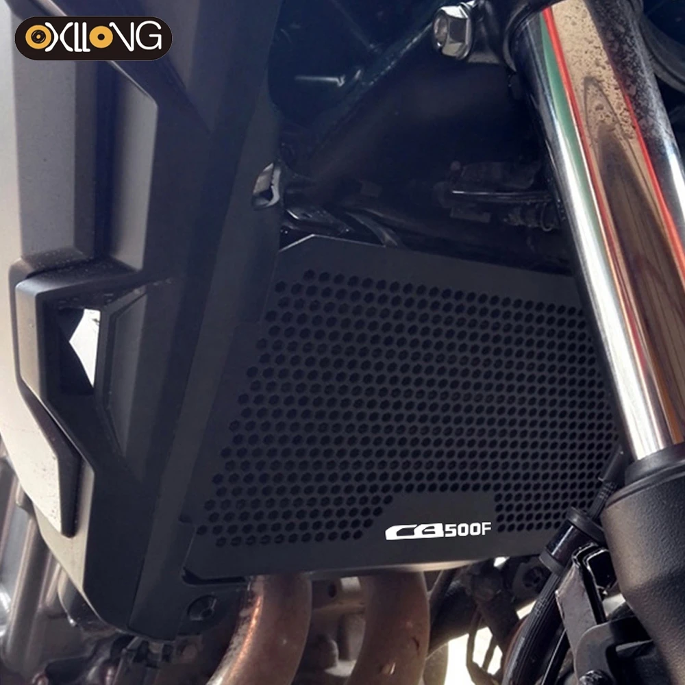 

Motorcycle Radiator Grille Grill Guard Cover Protector Cover For Honda CB500F CB 500F CB500 F 2013 2014 2015 Oil Cooler Cover