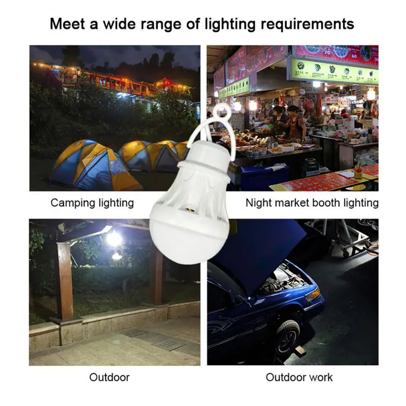3W USB Powered LED Lamp Bulb LED Portable Lamp Night Light F