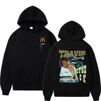 hip hop rapper travis scott graphic print hoodies cactus jack hoodie men women fashion casual loose oversized hoody sweatshirt