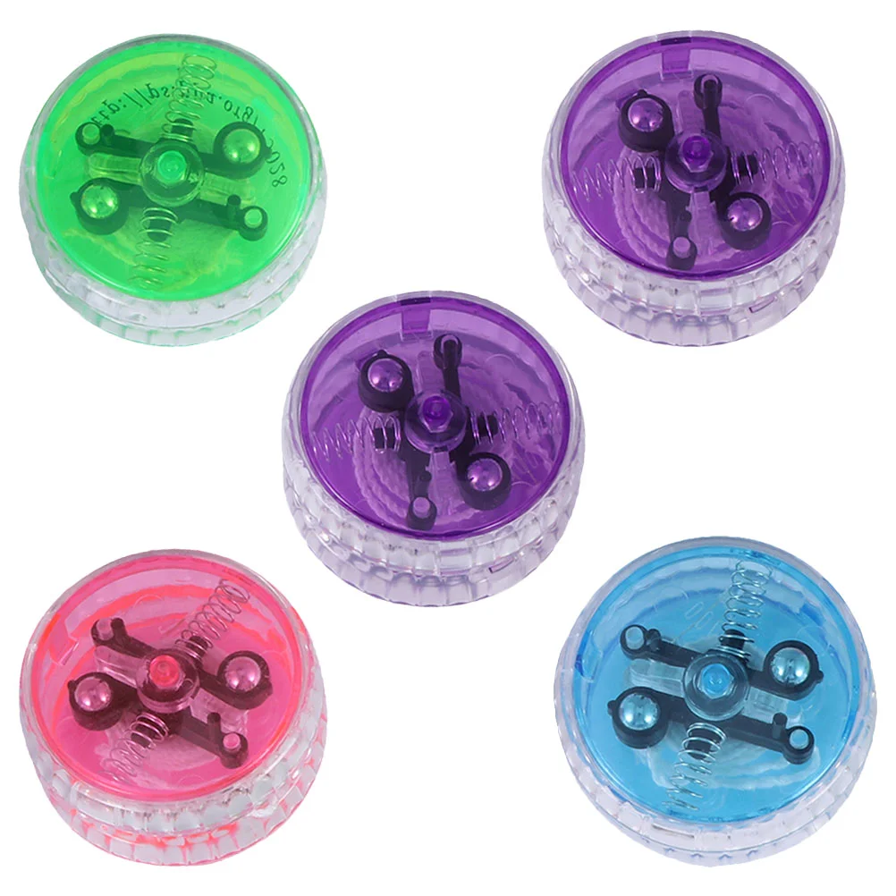 5 шт. светящиеся пластиковые игрушки для йо-йо шарики-Йо со светодиодной