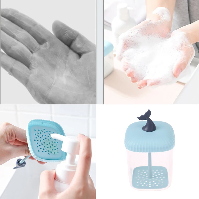 

Многоразовый пенообразующий Очищающий Инструмент, пенообразователь, простой очищающий крем для лица, шампунь для душа и ванны, очищающий к...