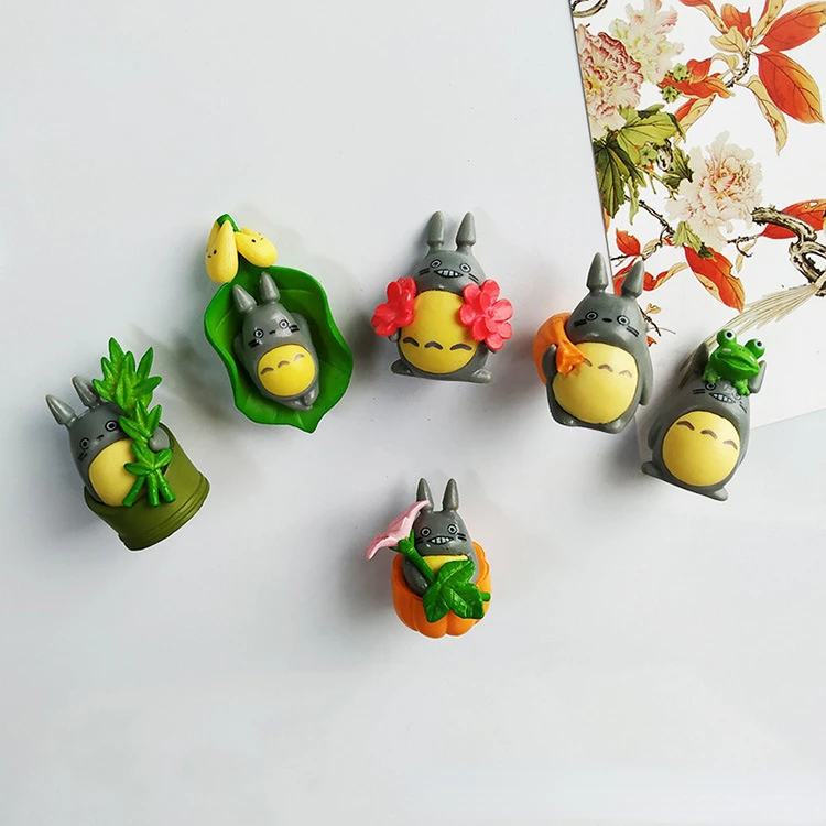 Креативные 3D Мультяшные коровы магнитные наклейки для доски объявлений милые