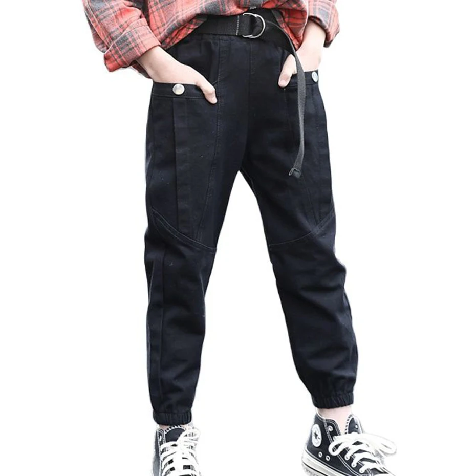 

Girls Cargo Pants Solid Color Girls Trousers Casual Style Children's Sweatpants Spring Autumn Girls Clothes 6 8 10 12 14