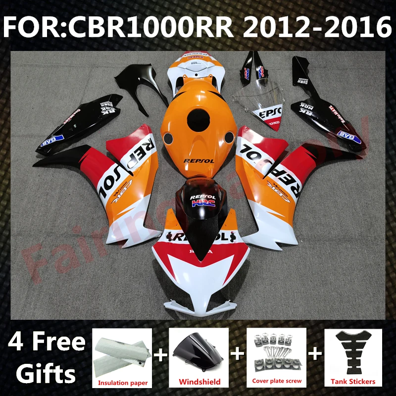 

NEW ABS Motorcycle Whole Fairings kit fit for CBR1000RR CBR1000 CBR 1000RR 2012 2013 2014 2015 2016 Fairing kits set repsol