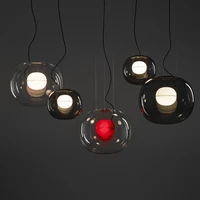 led glass pendant lights creative hanging lamps for living room bedroom minimalist home decor modern light fixtures lamparas