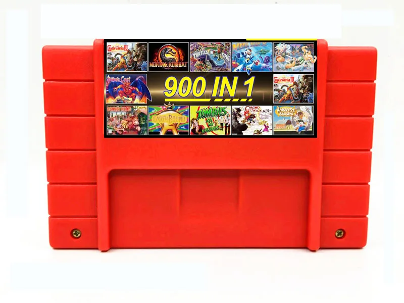 

DIY 900 in 1 PRO Super China Remix Game card for 16 Bit Game Console Game Cartridge Support all USA/EUR/Japan Consoles