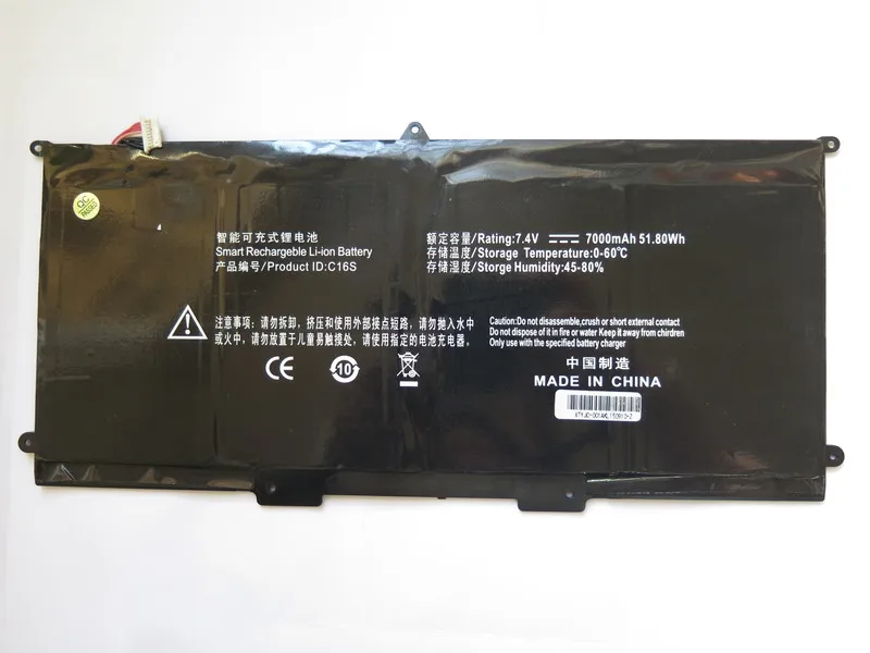 

For 95% Enz Product ID C16s C16b 7.4V 7000MAh Laptop Battery