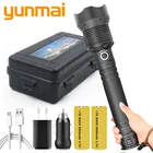 Суперъяркий мощный светодиодный фонарик XHP70 с зарядкой от USB, фонарик с аккумулятором 1685 и 26650, фонарик с зумом для кемпинга на улице