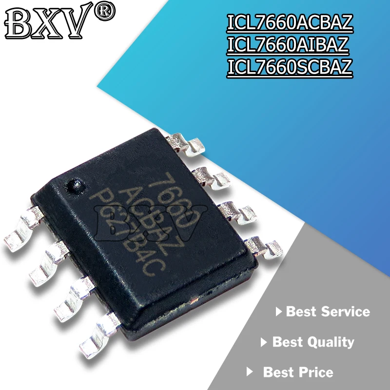 Чипсет ICL7660ACBAZ ICL7660AIBAZ ICL7660SCBAZ ICL7660SCBAZ ICL7660 SOP IC, 10 шт.