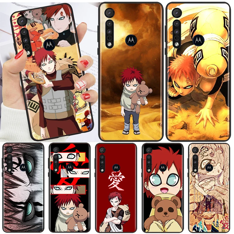 

Anime Naruto Gaara For Motorola Moto G G60 G60S G50 G40 G9 G10 E7i E6S Power Edge 20 E20 2021 X3 S Pro Black Phone Case