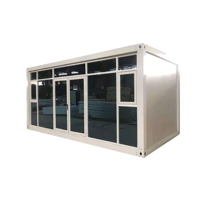 20-футовый 40-футовый портативный сборный модульный съемный контейнерный дом с