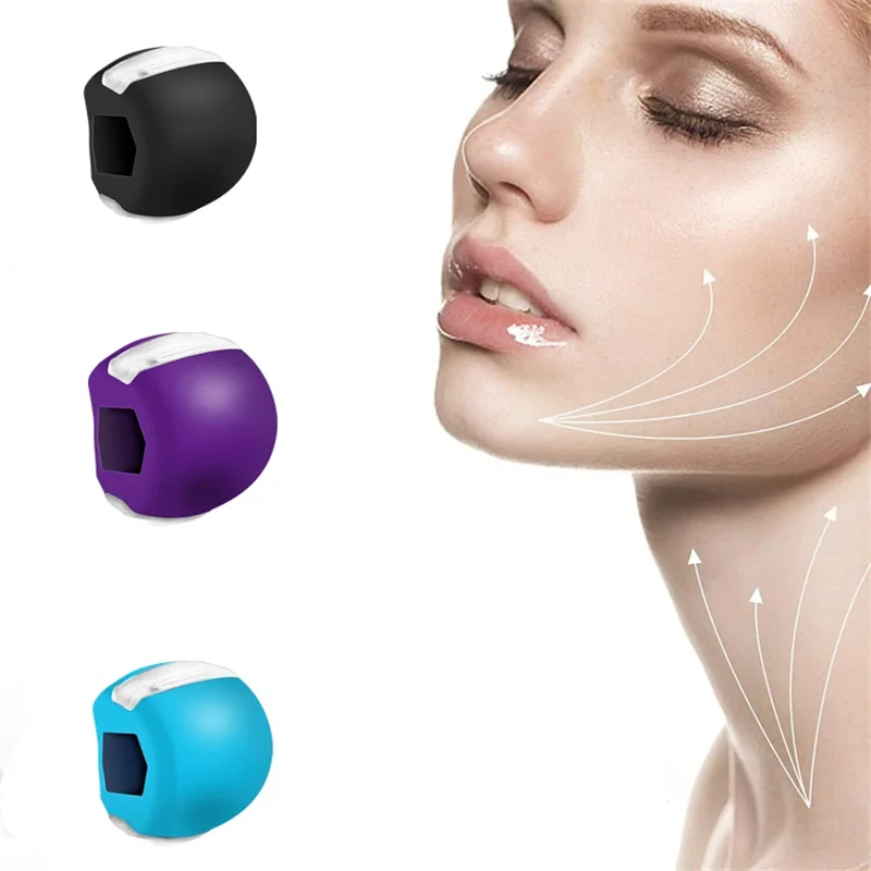 

2023 New Slim Face Facial Muscle Biting Exercise Machine Mandibular Fitness Ball Mandibular Training