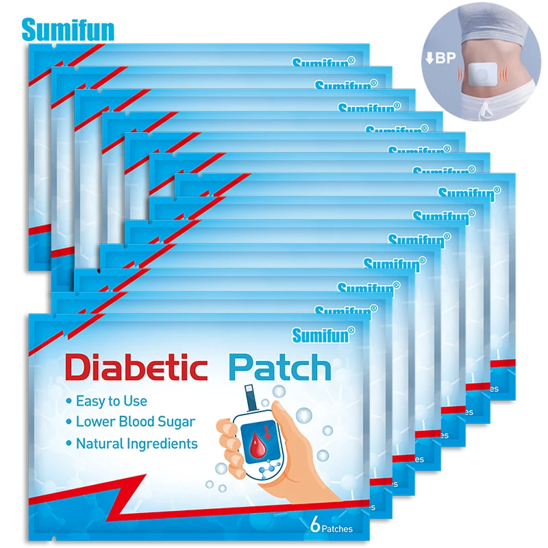 

36/54/96/120pcs Diabetes Patch Diabetic Treatment Medicine Herbs Plaster Balance Blood Glucose Sugar Level Stickers Health Care