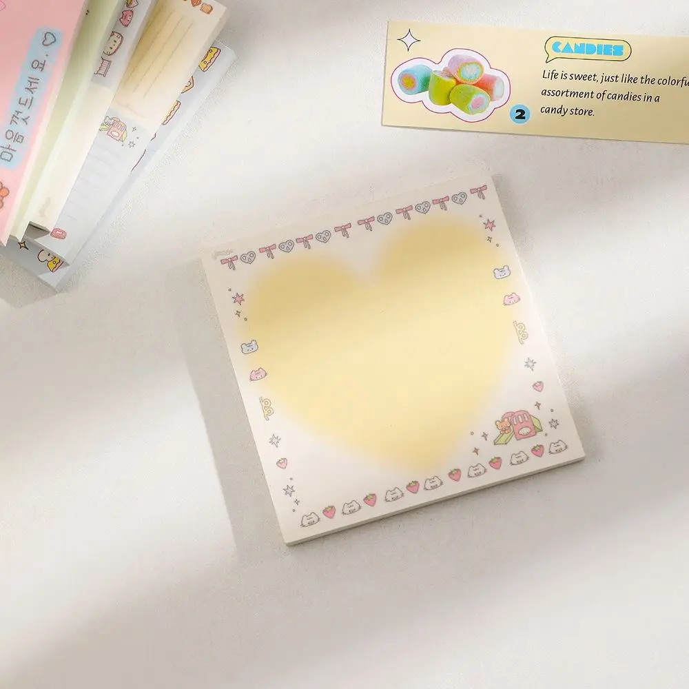 Милый милый блокнот с героями мультфильмов квадратный эстетическая бумага для