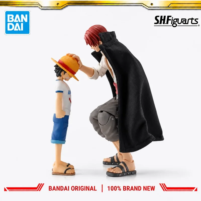 Фото В наличии: Оригинальная фигурка Bandai S.H.Figuarts One Piece Monkey D. Luffy, новая, в коробке, коллекционная модель персонажа аниме, игрушка. №2