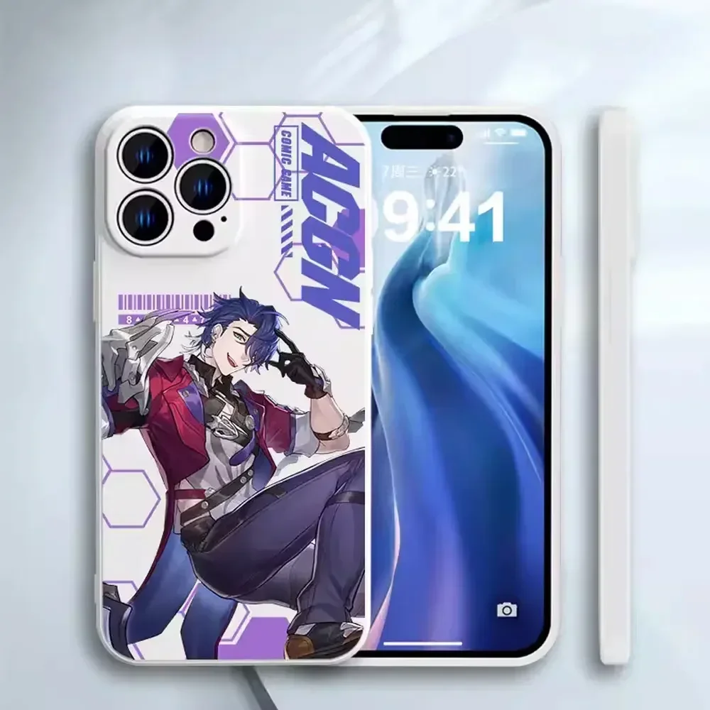 Honkai Star Rail Gepard Bronya Phone Case for IPhone 16 15 14 13 12 11 Pro Max XR X XS MAX Plus Shockproof Bumper Soft Cover